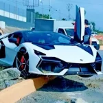 Se creía en F1 y choca Lamborghini de más de $15 millones