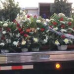 Usan grúa de plataforma como carroza para darle el último adiós a Don Nico