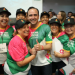 Inaugura manolo los XXVII Juegos Estatales del adulto mayor