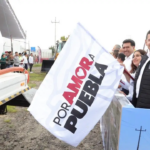 Entre protestas, Armenta arranca obras relacionadas con Polo de Desarrollo para el Bienestar