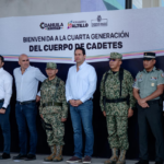 Javier Díaz da bienvenida a cadetes de la cuarta generación de la Academia de la Policía