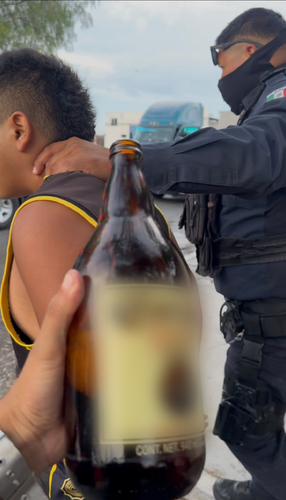 Suman casi trescientos detenidos por ingesta de alcohol en la vía pública
